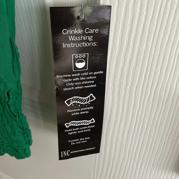 INC Women’s Crinkle Top - Picture 6 of 10